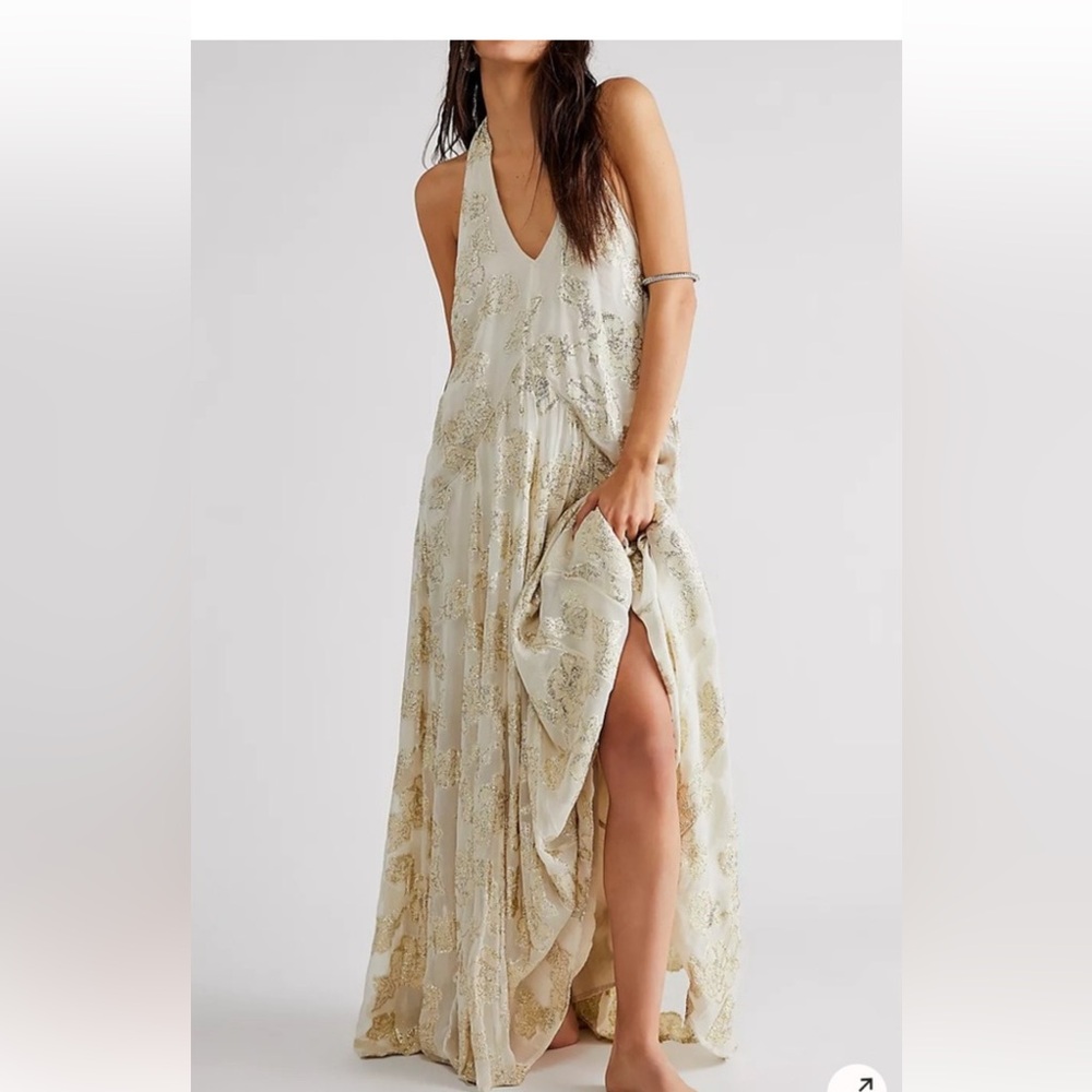 Free People Holding on Convertible Maxi Dress